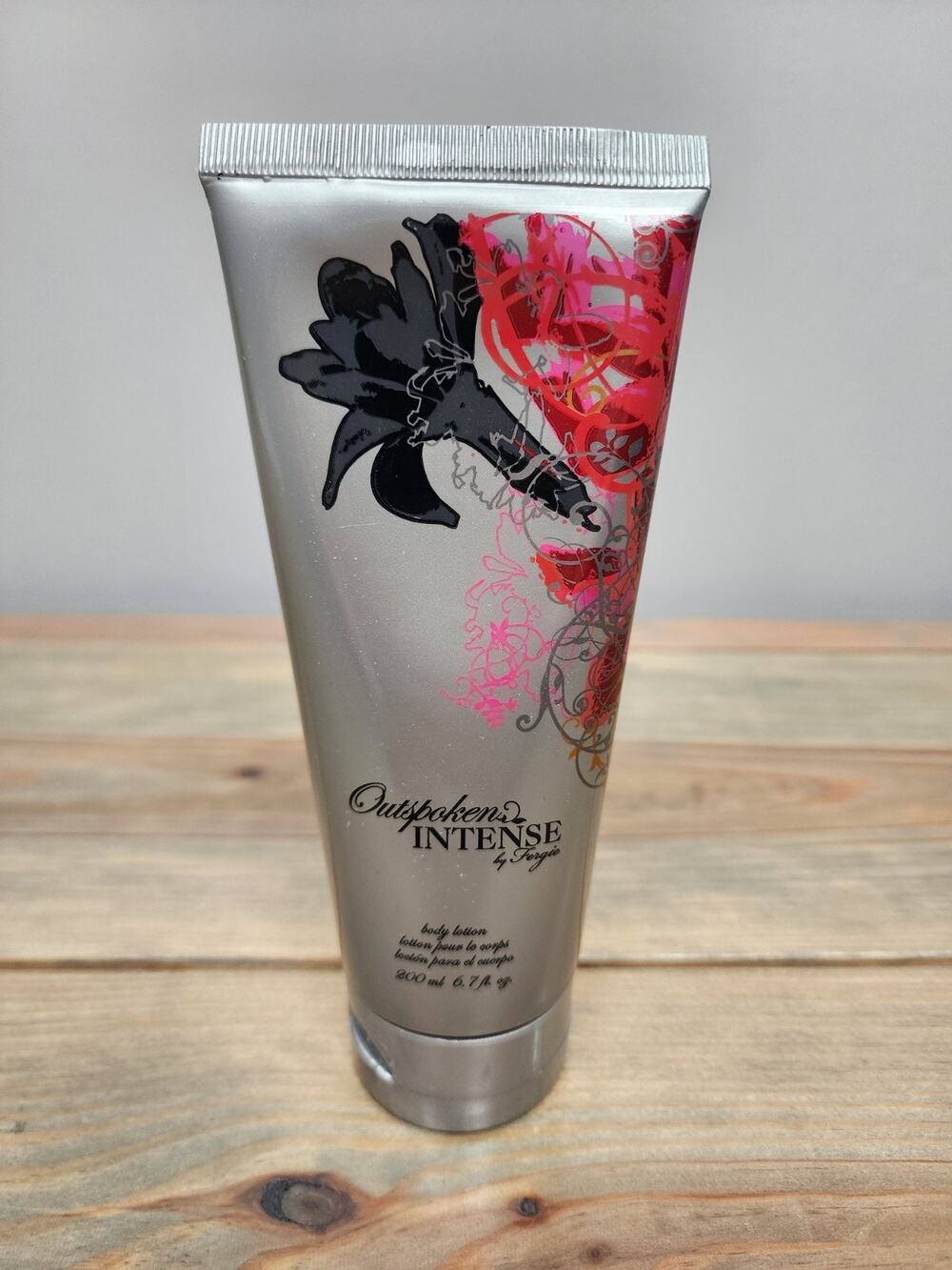 OUTSPOKEN Lotions by Fergie NEW AVON Intense 6.7oz 200ml